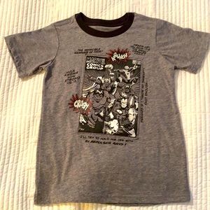 Marvel Comics tee with foiled print